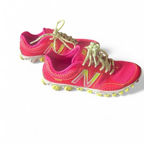 New Balance Pink and Yellow‎ 3090 minimus women’s running shoes barely worn - Picture 1 of 7